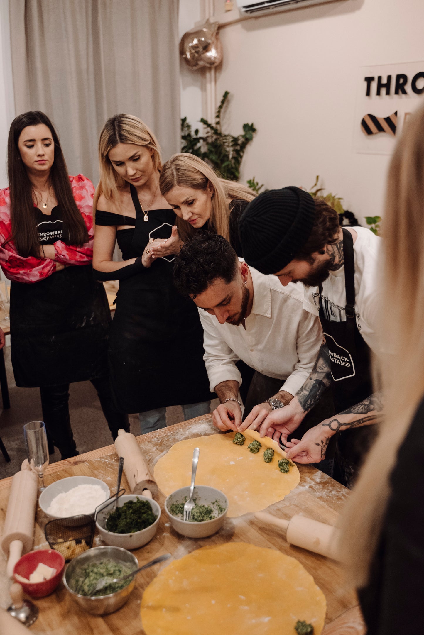 Warsztaty kulinarne, Kuchnia Włoska, robienia makaronu, pasta. kurs gotowania